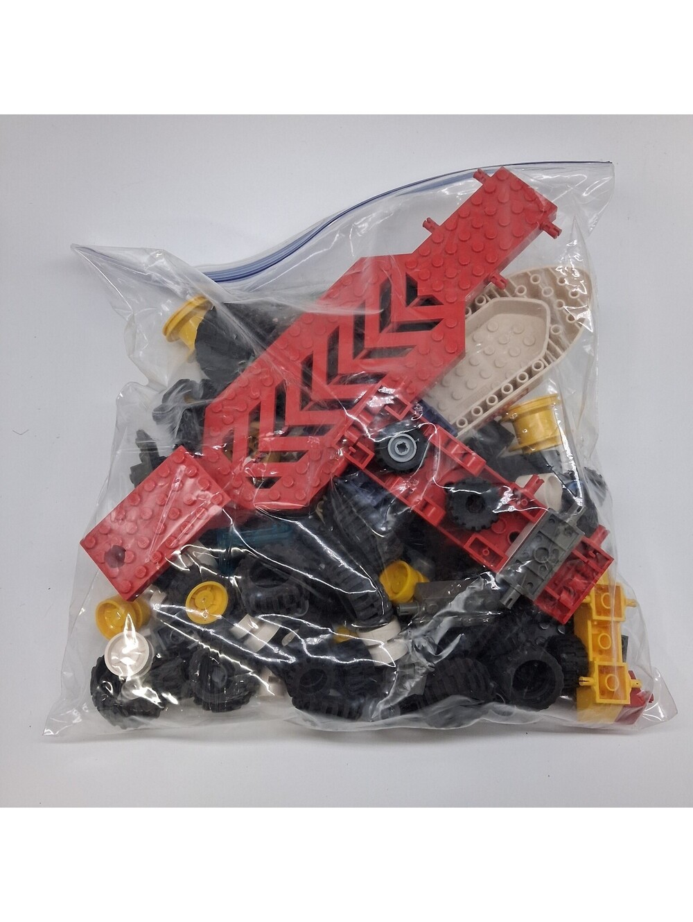 LEGO Compatible Vehicle Parts Lot Wheels Tires Axles Chassis Red Yellow Black 1